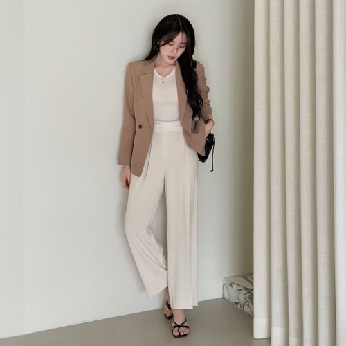 클라비스 슬랙스닝 썸머 와이드핏 CVTWG2401N_이미지