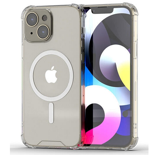 요이치 아이폰15 플러스 아이스핏 마그네틱 맥세이프 투명케이스