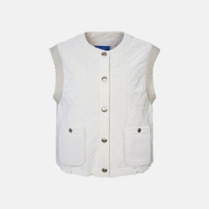 키이스(KEITH) 골드 버튼 퀄팅 베스트 KE25A1FRV7991_이미지