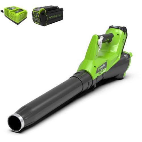 그린웍스 G-MAX 40V 엑시엘 브로워 (5.0Ah, 배터리 1개)_이미지