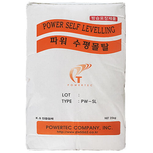 파워텍 파워 수평몰탈 25kg (10개)_이미지