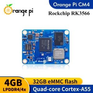 오렌지 파이 CM4 4GB 램 DDR4 RK3566 Emmc WIFI5-BT5.0 컴퓨팅 모듈 4 안드로이드 우분투 데비안 OS 실_이미지