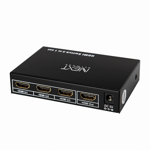 이지넷유비쿼터스 넥스트 3:1 HDMI 스위치 (NEXT-0301SW4K)이미지입니다. 누르면 해당 게시물로 새창이동합니다.