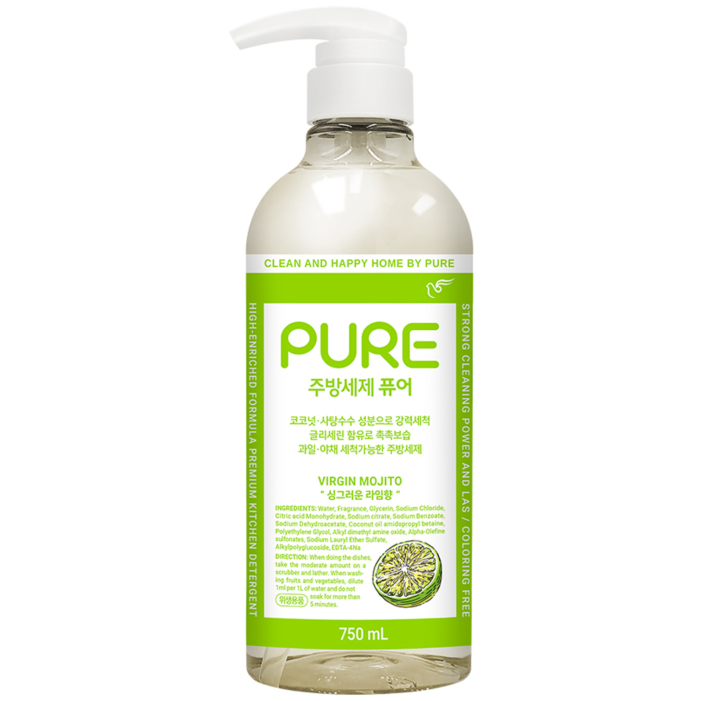 퓨어 주방세제 버진모히토 750ml