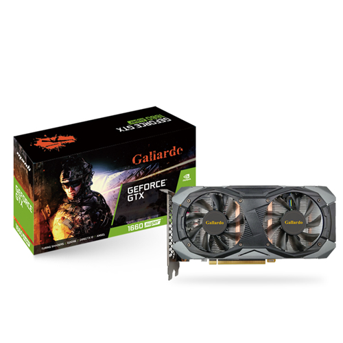MANLI 지포스 GTX 1660 SUPER Gallardo Black D6 6GB_이미지