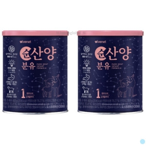 아이배냇 컨피던트 순 산양분유 1단계 400g (2개)_이미지