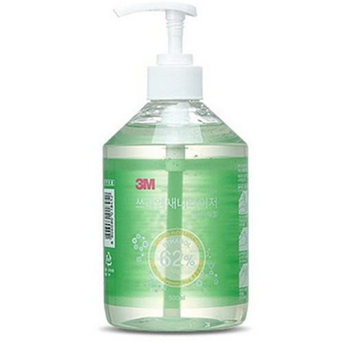 3M 새니타이저 베이직 겔 500ml (1개)_이미지