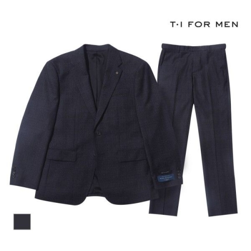 티아이포맨 T.I FORMEN 울 투톤 밀드 조직물 SET-UP_M238MTJ105M_SET 955032_이미지