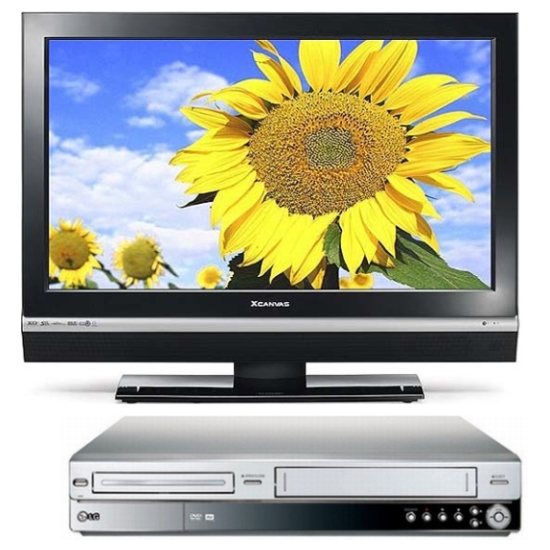 LG전자 엑스캔버스 37LC2D, LCR-7621 DVD콤보레코더 패키지