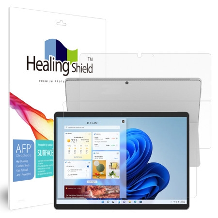 폰트리 힐링쉴드 서피스 프로8 올레포빅 AFP 액정보호필름 (액정 1매+후면 1매)_이미지