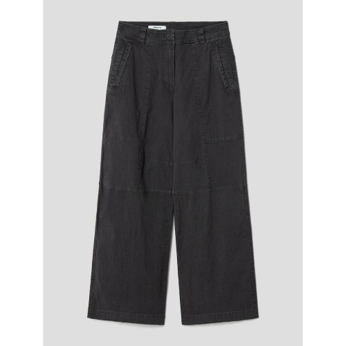  에잇세컨즈 조직감 와이드 카펜터 팬츠 애쉬 324821LY54