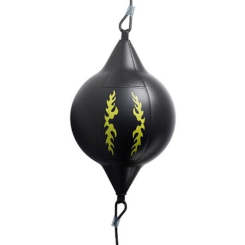 입식타격 트레이닝 스피드볼 로프 올블랙_이미지