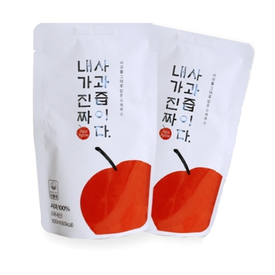 내가 진짜 사과즙이다 100ml