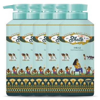 무궁화 샤워 때비누 사해소금 900ml (5개)_이미지