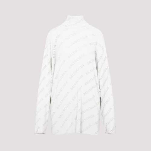  발렌시아가 터틀넥 719056 T5188 1400 LIGHT GREY