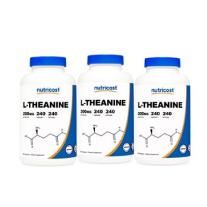 뉴트리코스트 l-테아닌 200mg 240캡슐 (3개)