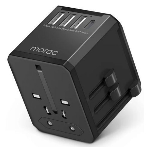 해브잇올 morac 브리큐 4포트 여행용 충전기 MR-BRIQ01