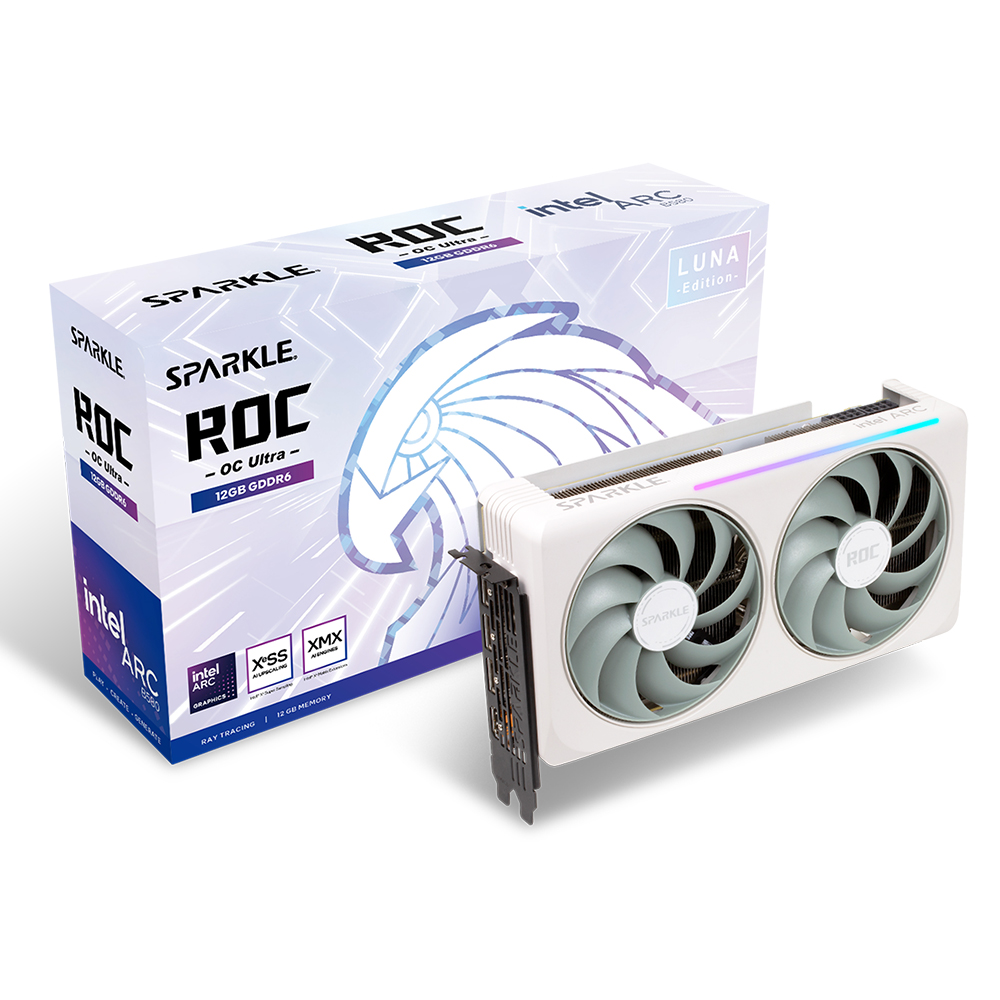 SPARKLE Arc B580 ROC LUNA OC Ultra D6 12GB