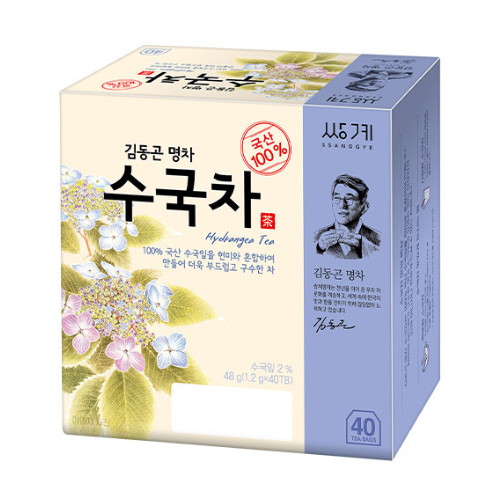 쌍계명차 김동곤 명인이 만든 수국차 40T (2개)_이미지