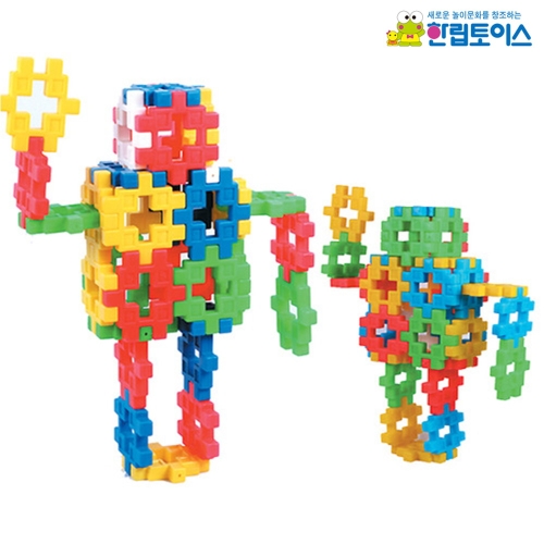 한립토이스 사각블럭 대 어린이집 유치원 교구 창의력 블록 교육_이미지