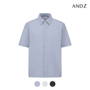 ANDZ 베이직 카라 반팔 셔츠_BZD2WC1252_이미지
