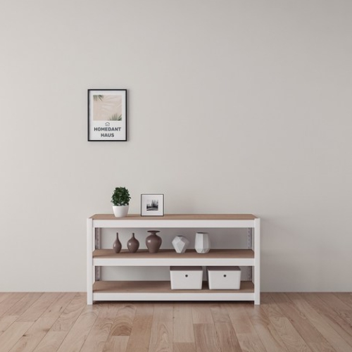 영진산업 홈던트하우스 3단 앵글선반 1200x300 (60cm(높이))