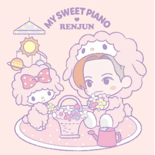 알파웨이 아이러브페인팅 DIY 캔버스형 그림그리기 NCT x 산리오 (런쥔)_이미지