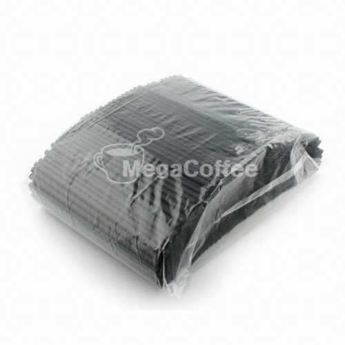 동일물산 블랙 일자 스트로우 음료용 21cm [2,000개]