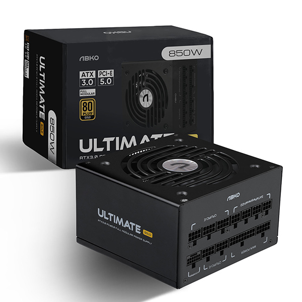앱코 ULTIMATE GX850 80PLUS골드 풀모듈러 ATX3.0 블랙_이미지