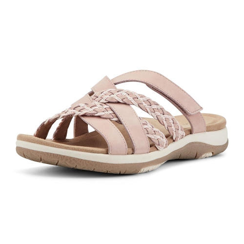 락포트 여성용 세도나, 라이트 핑크 누벅 155858_이미지