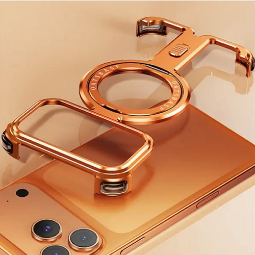 수나르 아이폰17 프로 맥스 맥세이프 프레임리스 메탈 케이스_이미지