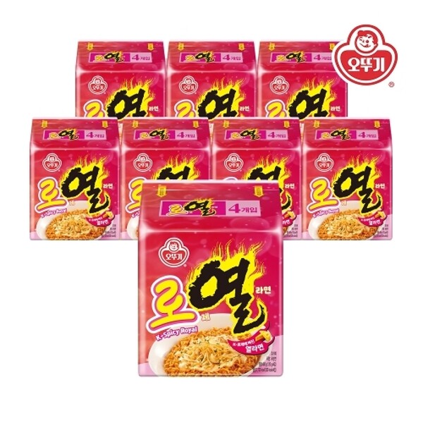 오뚜기 로제 열라면 120g (32개)_이미지