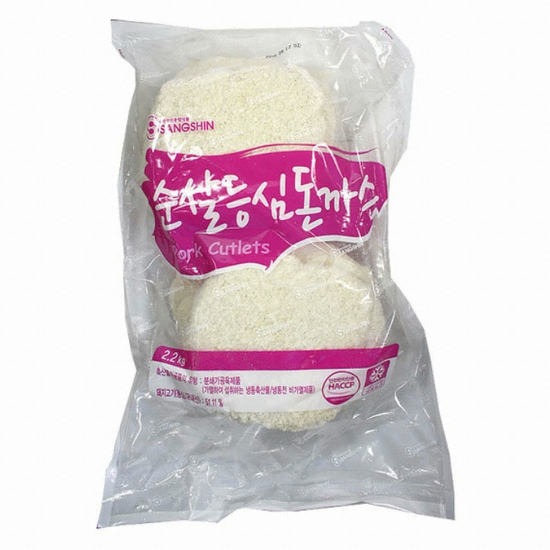 상신종합식품 순살등심돈까스 2.2kg