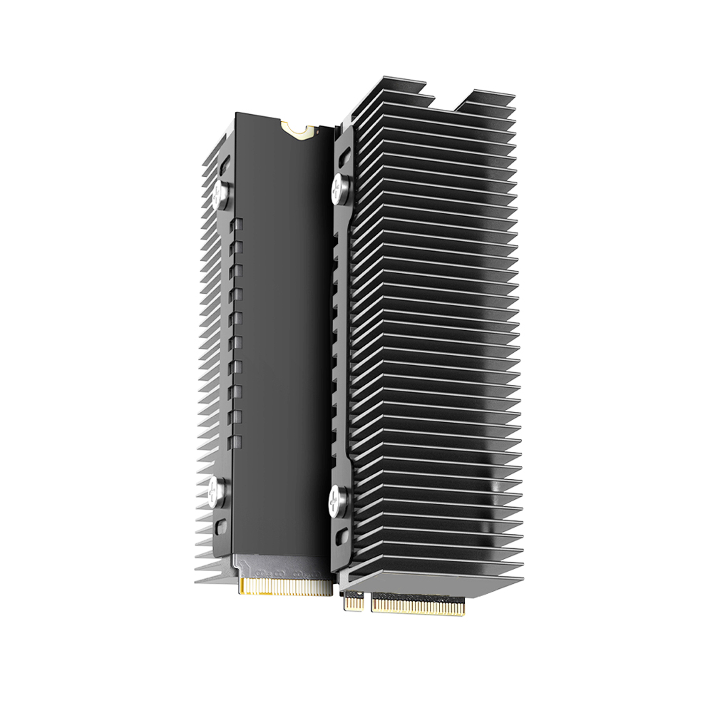 장우컴퍼니 JW-HTK09 M.2 SSD 고성능 방열판 (그레이)
