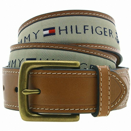 타미힐피거 벨트 11TL02X032 (카키)