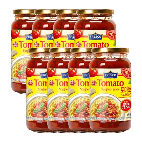 프레스코 토마토 스파게티소스 600g (8개)_이미지