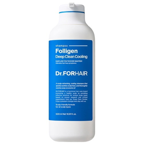 닥터포헤어 폴리젠 딥 클린 쿨링 샴푸 500ml (1개)_이미지
