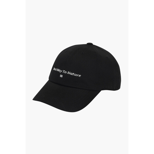 코오롱스포츠 레터링 트윌볼캡 QEREX24411BLK