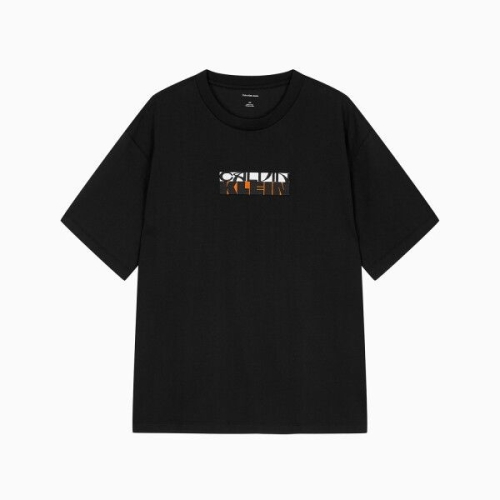 캘빈클라인 진 CK 남성 캘빈 클라인 블락 그래픽 로고 반팔 티셔츠 4RD808G UB1