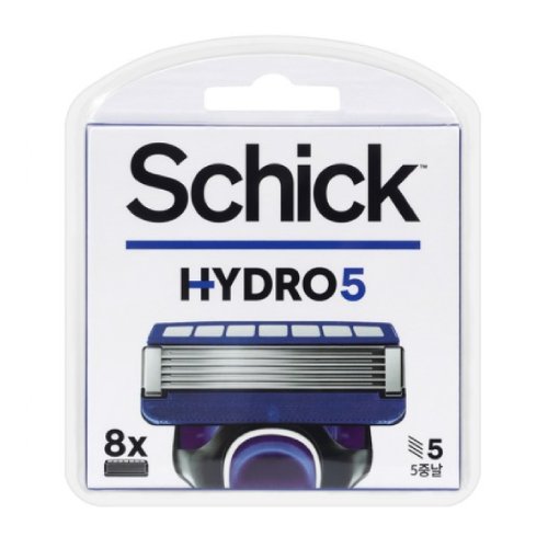 쉬크 하이드로5 베이직 면도날 (40개)_이미지