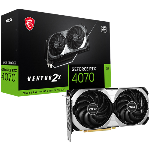 MSI 지포스 RTX 4070 벤투스 2X OC D6X 12GB_이미지