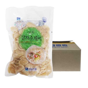 평화식품 감자수제비1kg 10개 1박스 감자수제비1kg 10개 1박스_이미지