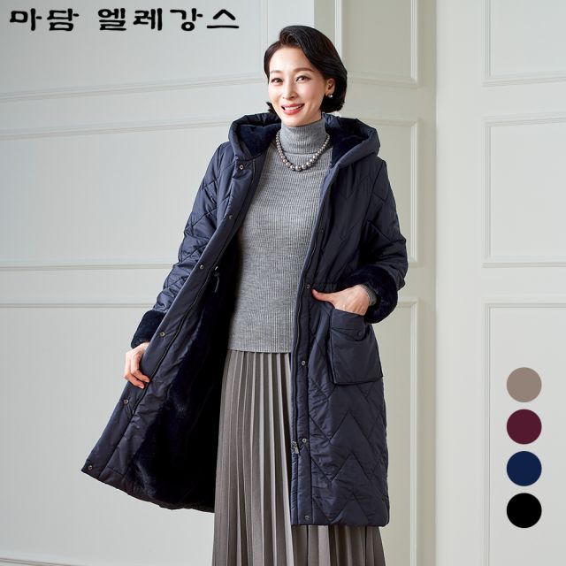 네오킴 마담엘레강스 헤라 에코퍼 퀼팅 코트 K224CT02