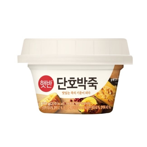 CJ제일제당 햇반 단호박죽 267g (10개)_이미지