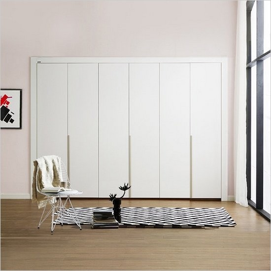 한샘 피카 붙박이장 하이글로시 선반형 (420cm)