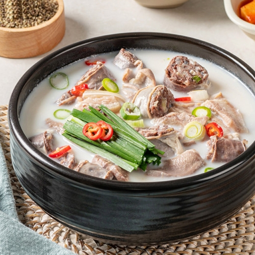 하율푸드 탐라순대국감자탕 토종순대국 700g (1개)_이미지