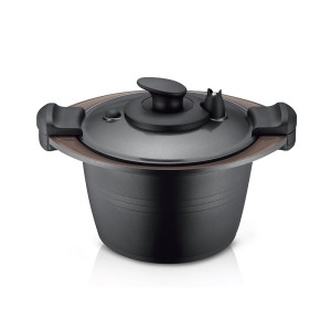 로이첸 IH 스마트 진공 저압 냄비 블랙에디션 (24cm)_이미지