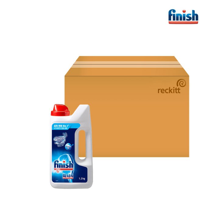 옥시레킷벤키저 피니시 식기세척기 전용세제 파우더 1.2kg (12개)