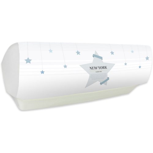 백광 더자리 ㅤ스판 에어컨커버 벽걸이 트라이앵글_이미지