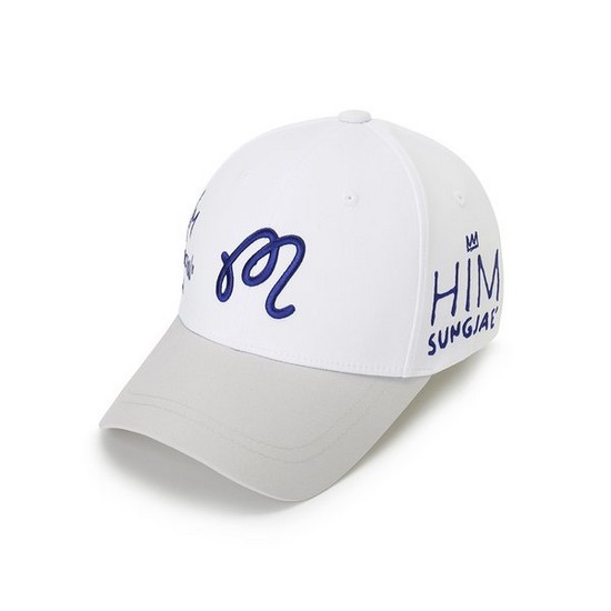 HIM 로고 볼캡 M6341PCP90WHT